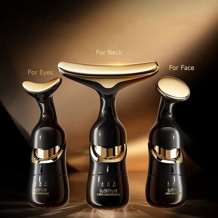 3 in 1 Anti-Wrinkles Face Neck Eyes Massager